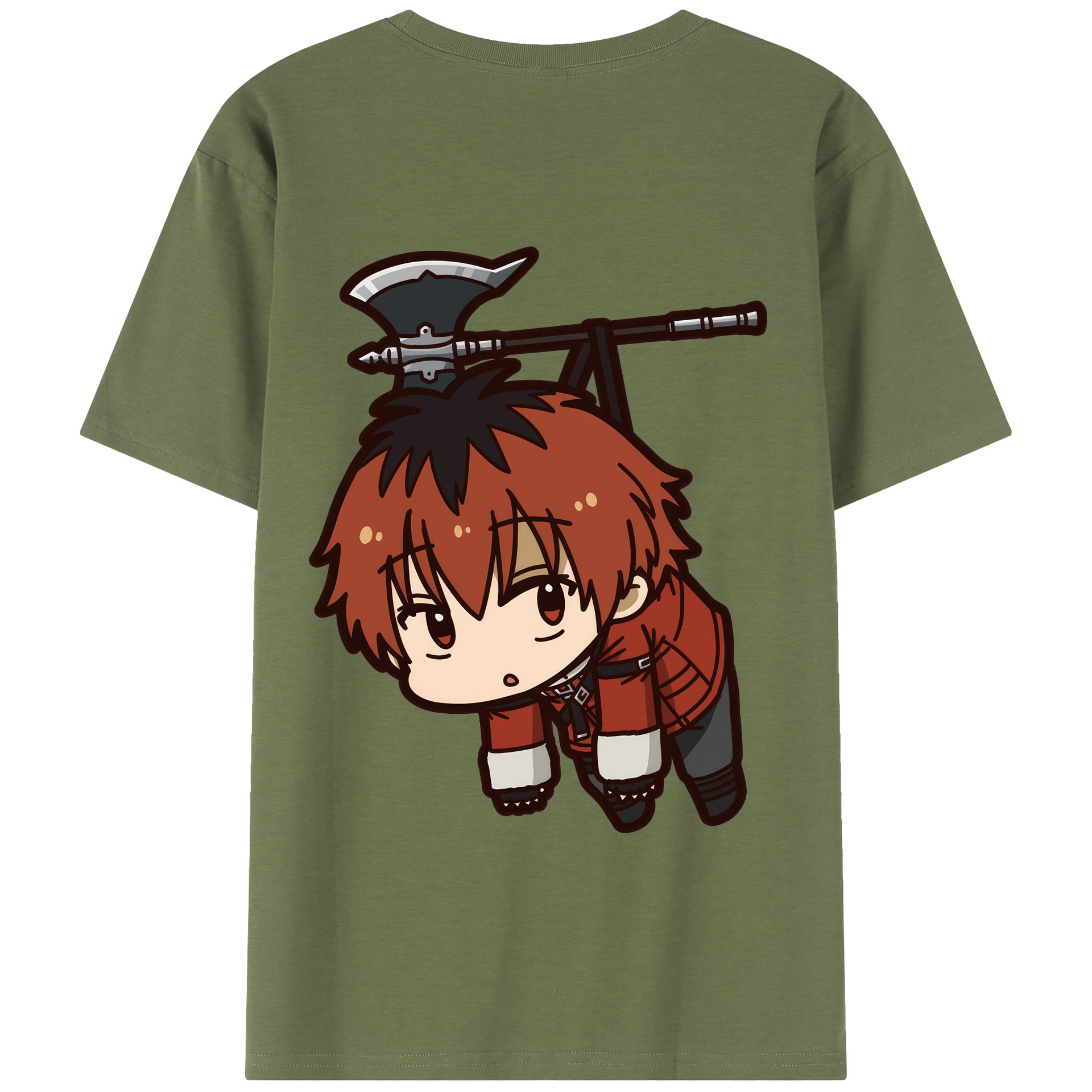 （画像用） 葬送のフリーレン Frieren 綿100％半袖Tシャツ（背面プリント）